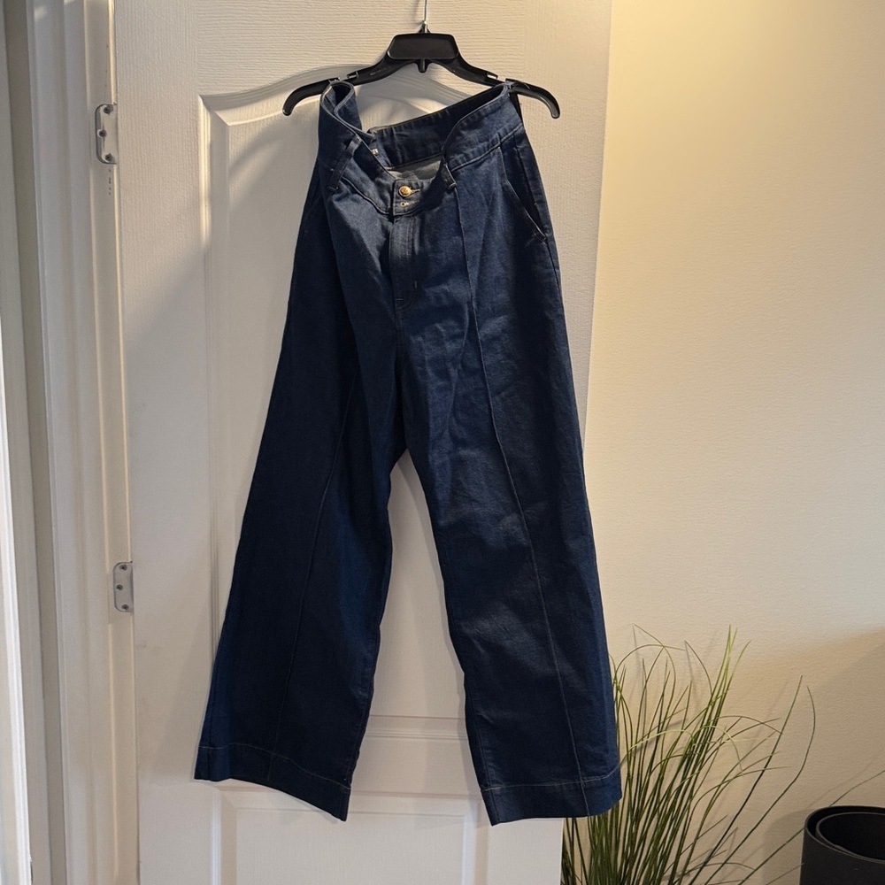 J. Crew Indigo Denim Trouser Jeans